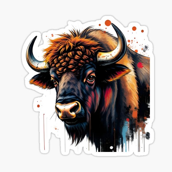 Item preview, European bison designed and sold by TKayeAI.