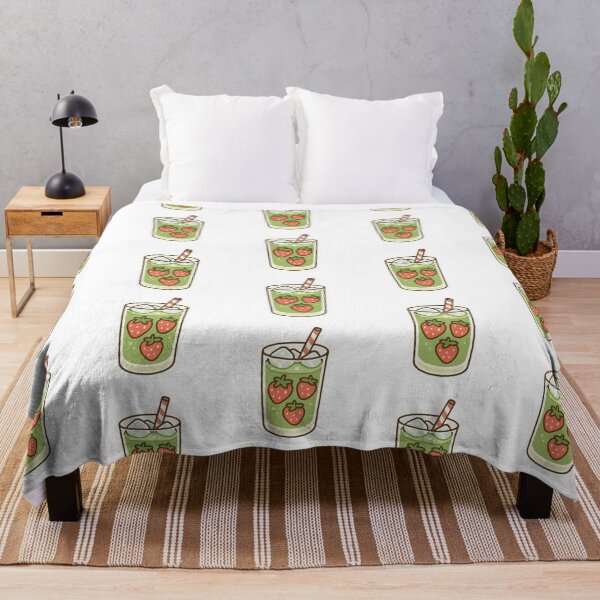 Item preview, Strawberry Matcha Trending Drink Food Kawaii Green Japan Fruit designed and sold by SamiraArts.