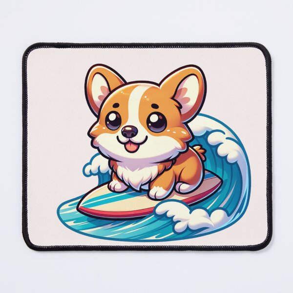 Item preview, Canine Catching Waves designed and sold by BassHeadMomma.