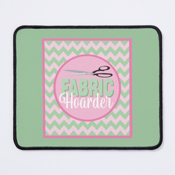 Item preview, Fabric Panels Hoarder - APPLE AND PINK designed and sold by StellarFX.