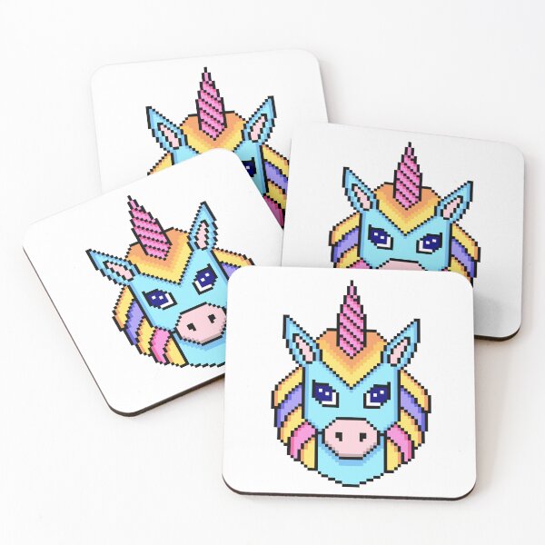 Item preview, Unicorn in pixel art style designed and sold by kiyanochka.