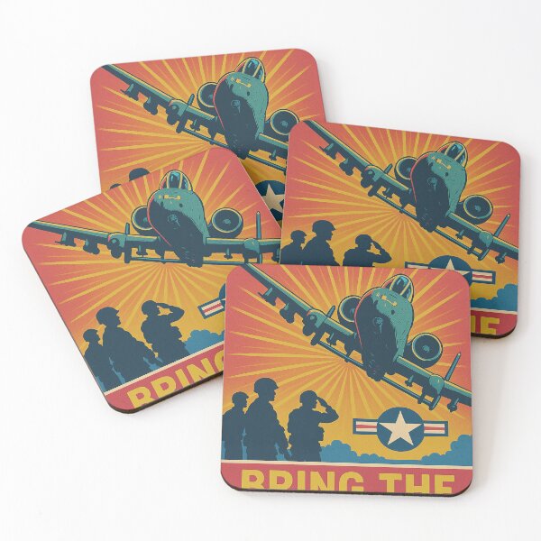 Item preview, A10 Thunderbolt Vintage Poster designed and sold by Airpower Art.