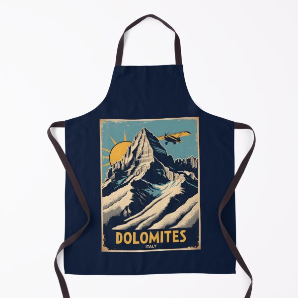 Artikelvorschau, Eine Vintage Reiseillustration der Dolomiten - Italien entworfen und verkauft von GoodOldVintage.