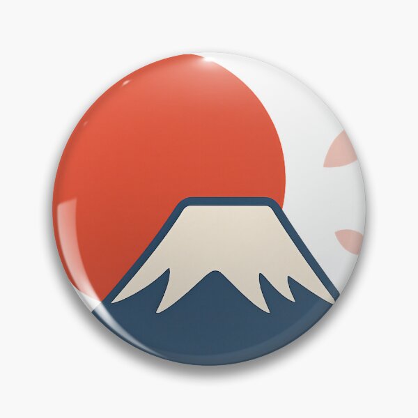 Item preview, Minimalist Mount Fuji Rising Sun designed and sold by NipponPop.