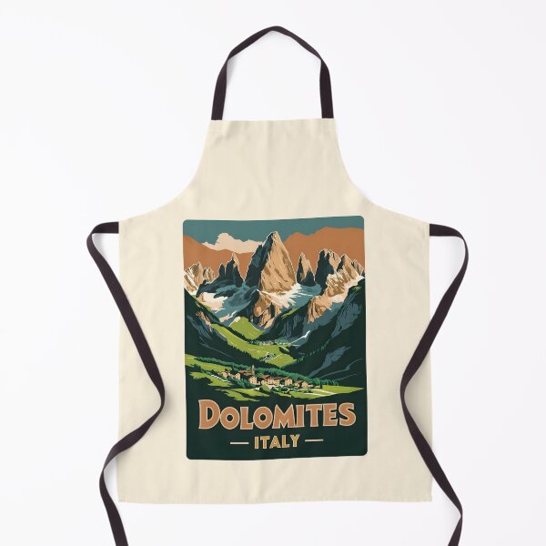 Artikelvorschau, Eine Vintage Reiseillustration der Dolomiten - Italien entworfen und verkauft von GoodOldVintage.
