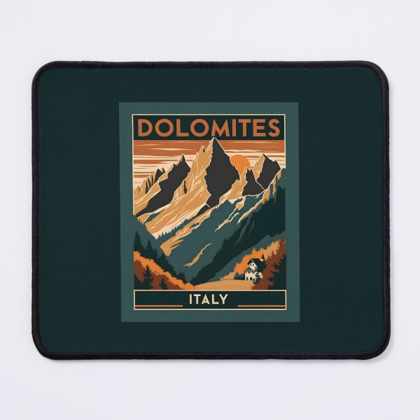Item preview, A Vintage Travel Illustration of Dolomites - Italy  designed and sold by GoodOldVintage.