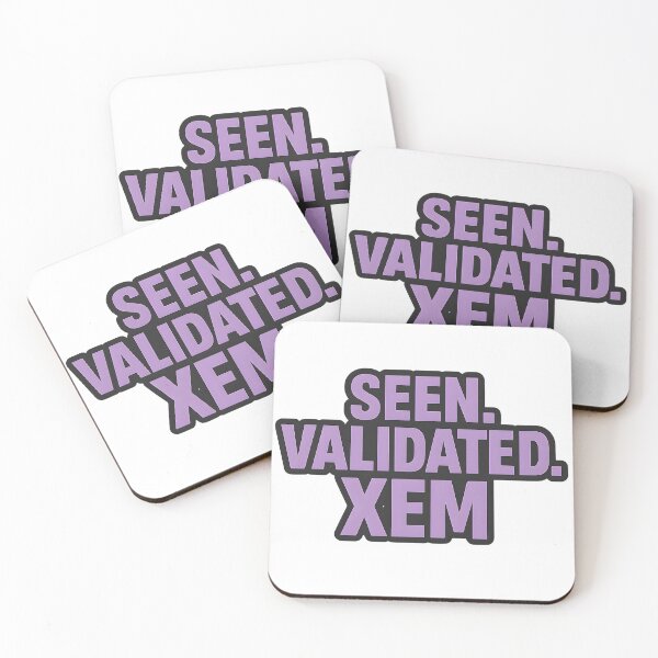 Item preview, Seen. Validated. Xem – Bold Pride Expression designed and sold by Haus Of Sin.