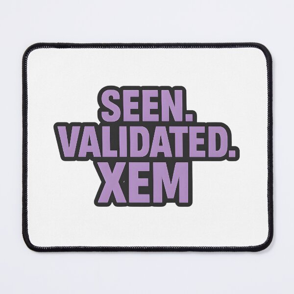 Item preview, Seen. Validated. Xem – Bold Pride Expression designed and sold by Haus Of Sin.