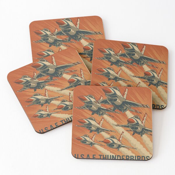 Item preview, USAF Thunderbirds Vintage Poster designed and sold by Airpower Art.