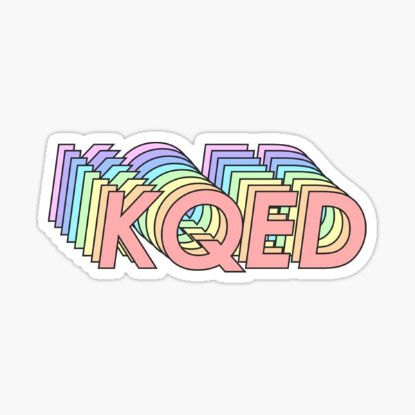Item preview, KQED designed and sold by oddwonders.
