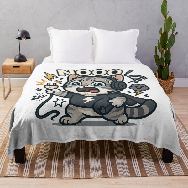Item preview, Funny Screaming Cat – “NOOO!” Reaction Art designed and sold by 奇0904.