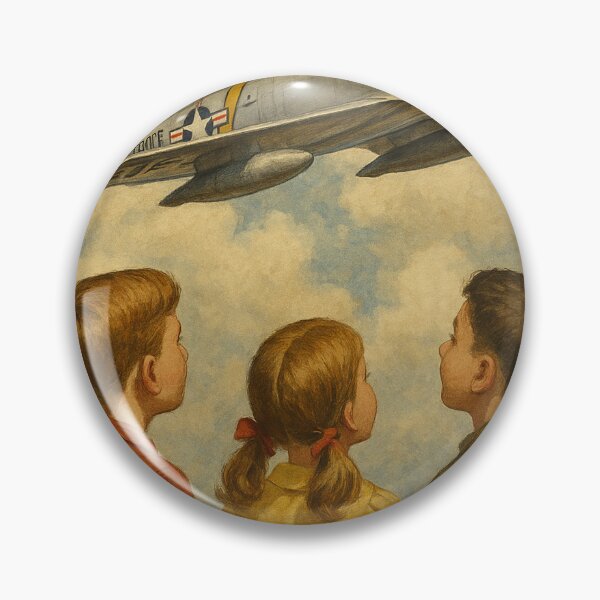 Item preview, F86 Sabre Vintage WW2 Poster designed and sold by Airpower Art.