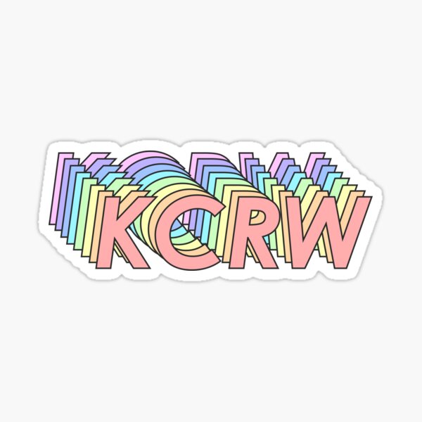 Item preview, KCRW designed and sold by oddwonders.