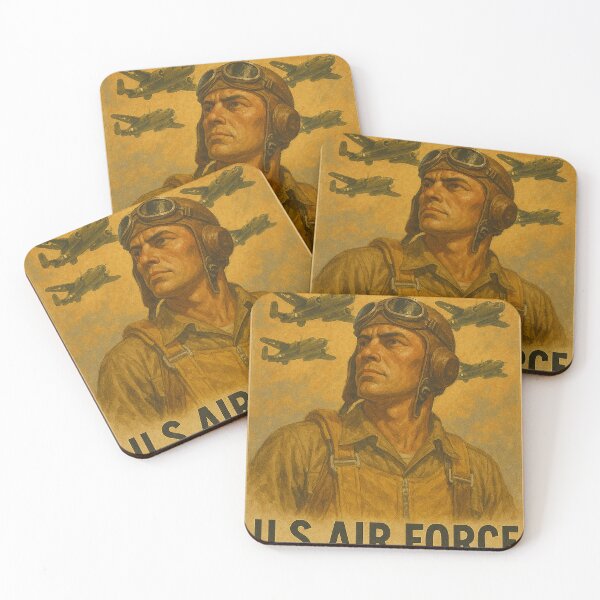 Item preview, Join The US Air Force. Vintage WW2 poster designed and sold by Airpower Art.
