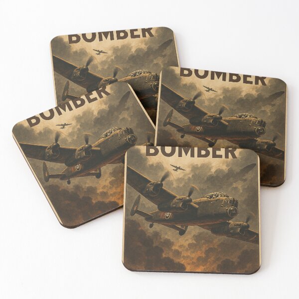 Item preview, Avro Lancaster Bomber Vintage poster designed and sold by Airpower Art.