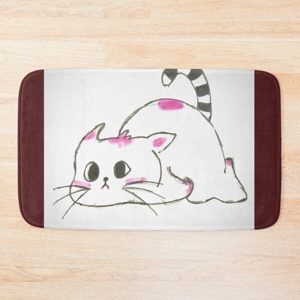 Item preview, cute little cat drawing designed and sold by NivyasArtistry.