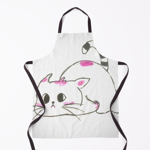 Item preview, cute little cat drawing designed and sold by NivyasArtistry.