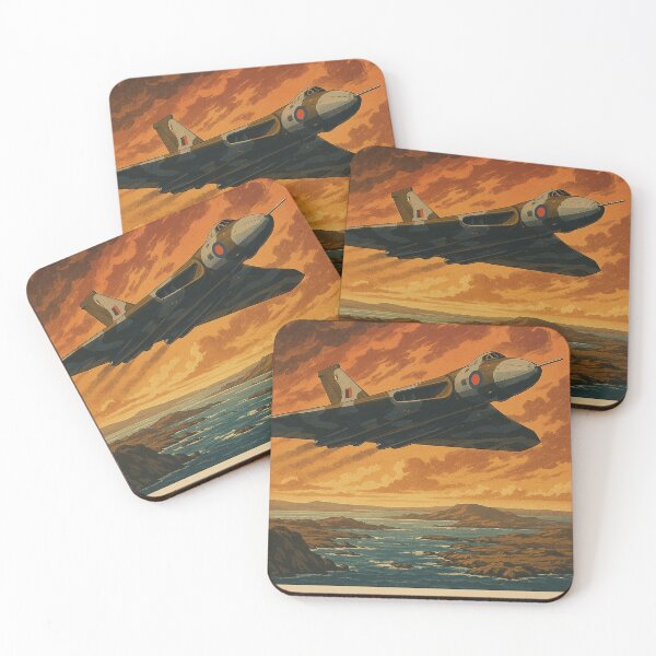 Item preview, Vulcan Bomber Vintage Poster designed and sold by Airpower Art.