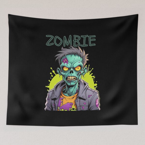 Item preview, Cool Zombie T-Shirt – Undead with Serious Style designed and sold by Babayaa.