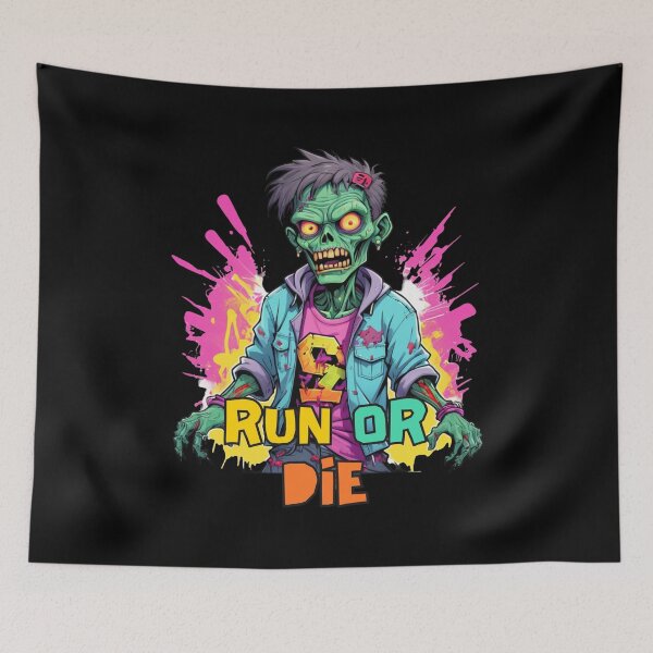 Item preview, Run or Die T-Shirt – Outrun the Undead in Style designed and sold by Babayaa.