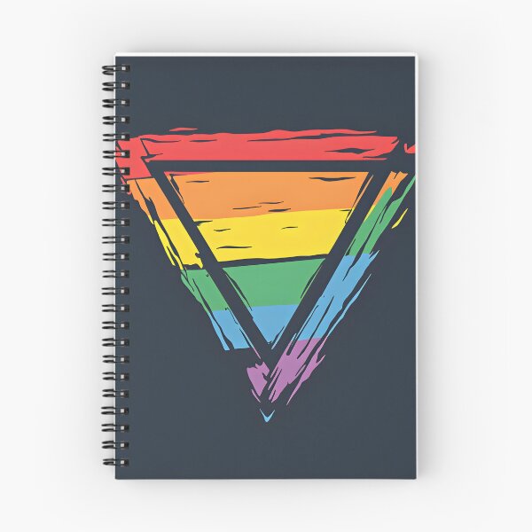 Item preview, Hand-Painted Rainbow Triangle Design designed and sold by Dezignest.
