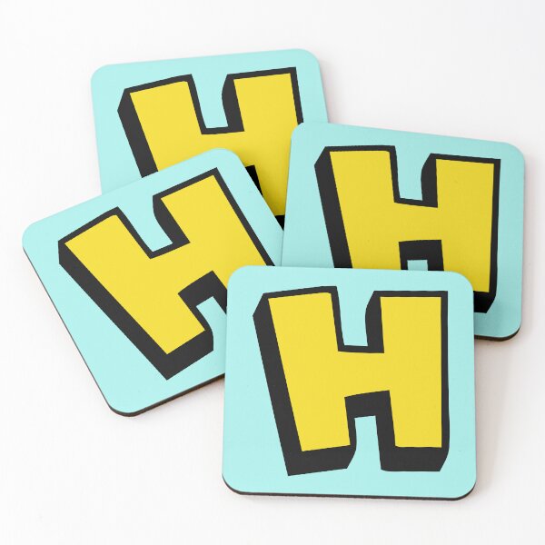 Item preview, Letra H Estilo Videojuego – Texto Divertido y Colorido designed and sold by charlypicazo.