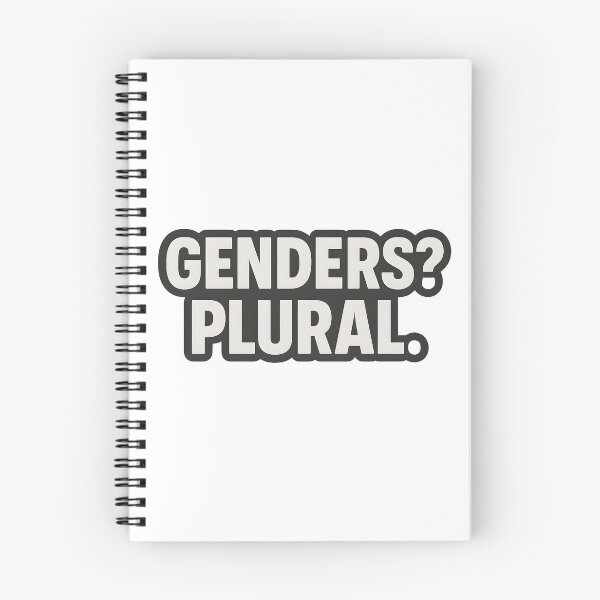 Item preview, Genders? Plural – Bold Text Design designed and sold by Haus Of Sin.