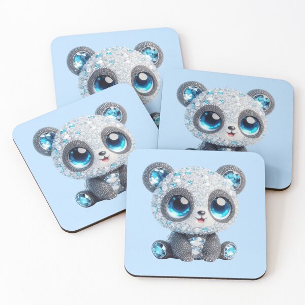 Item preview, Bejeweled Panda 3 designed and sold by PANDALOVEART.