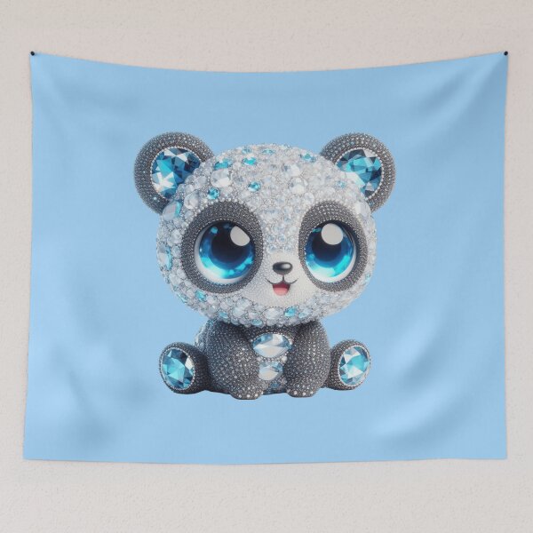Item preview, Bejeweled Panda 3 designed and sold by PANDALOVEART.