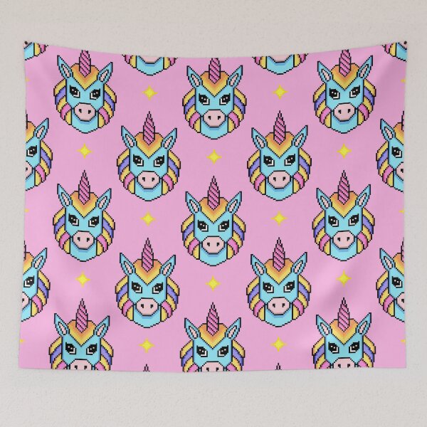 Item preview, Unicorns in pixel art style designed and sold by kiyanochka.