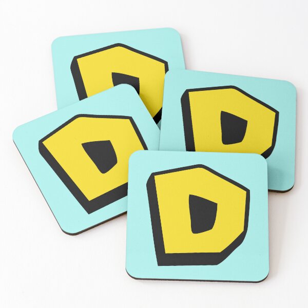 Item preview, Letra D Estilo Videojuego – Diseño Divertido y Colorido designed and sold by charlypicazo.