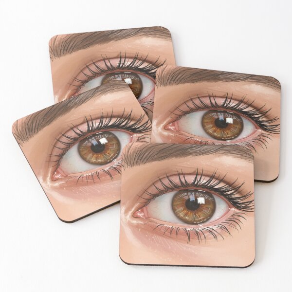 Item preview, Expressive Brown Eye Art - Digital Painting designed and sold by PhotiniaART.