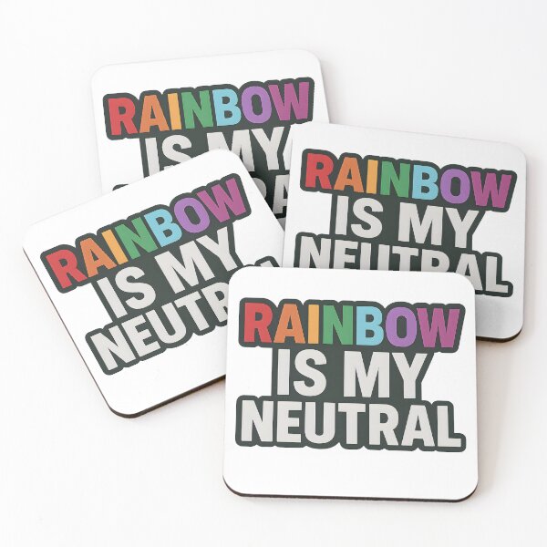 Item preview, Rainbow Is My Neutral – Bold Pride Statement designed and sold by Haus Of Sin.