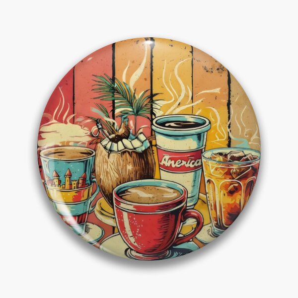 Item preview, Summer Themed Coffee Drinks  designed and sold by DemureArtsy.