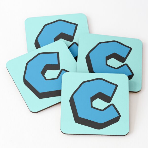 Item preview, Video Game Style Letter C – Fun and Colorful Design designed and sold by charlypicazo.