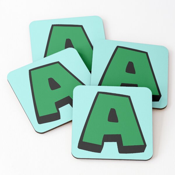 Item preview, Video Game Style Letter A – Fun and Colorful Design designed and sold by charlypicazo.