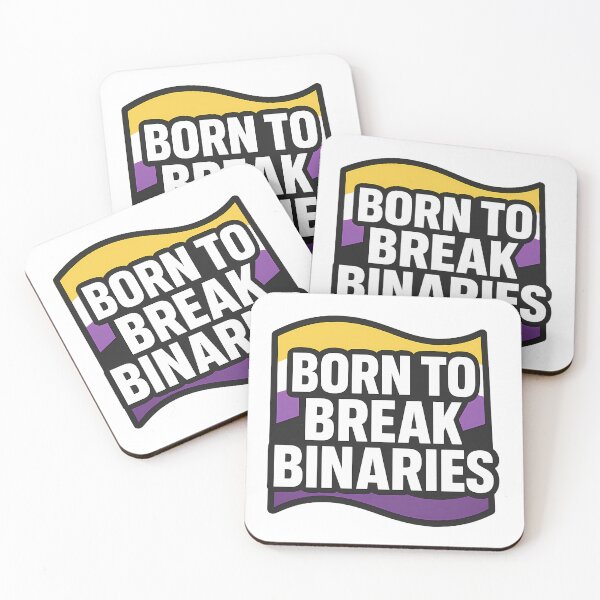 Item preview, Born to Break Binaries – Bold Pride Design designed and sold by Haus Of Sin.