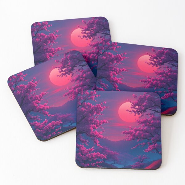 Item preview, Sunset AI Artwork | Futuristic Landscape  designed and sold by typoinspired.