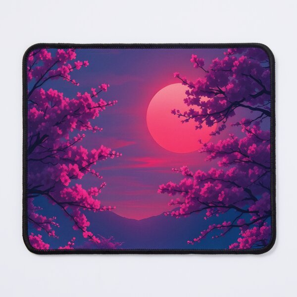 Item preview, Sunset AI Artwork | Futuristic Landscape designed and sold by typoinspired.