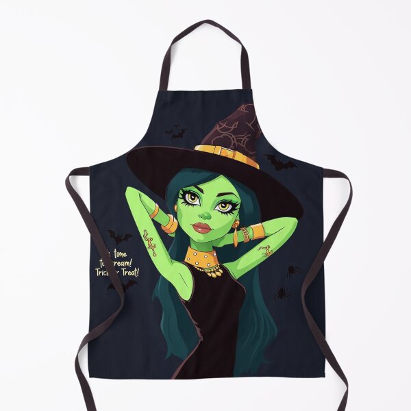 Item preview, Its time to scream! Trick or treat! Halloween witch cool cute design designed and sold by Vintage Designs +.