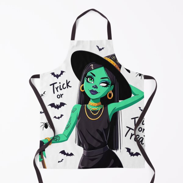 Item preview, Trick or treat! Halloween witch cool cute design designed and sold by Vintage Designs +.