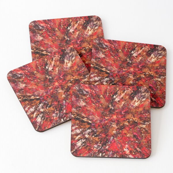 Item preview, Splintering and scattering red designed and sold by Keith Mills.
