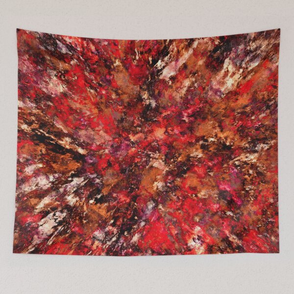 Item preview, Splintering and scattering red designed and sold by Keith Mills.