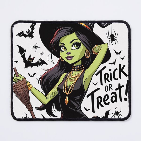 Item preview, Trick or treat! Halloween witch cool cute design designed and sold by Vintage Designs +.