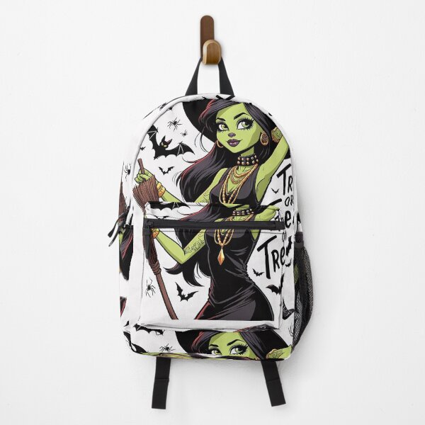 Item preview, Trick or treat! Halloween witch cool cute design designed and sold by Vintage Designs +.