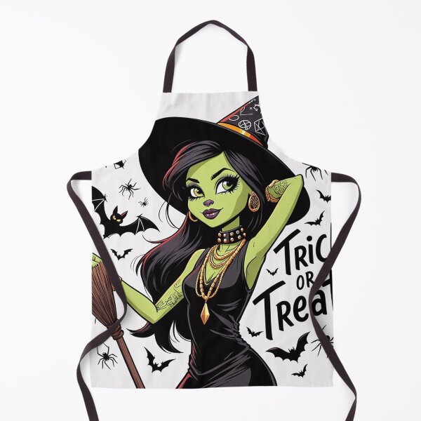 Item preview, Trick or treat! Halloween witch cool cute design designed and sold by Vintage Designs +.