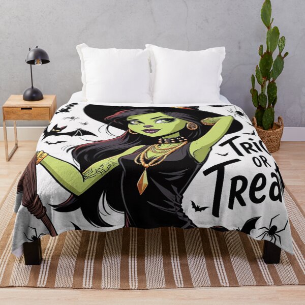 Item preview, Trick or treat! Halloween witch cool cute design designed and sold by Vintage Designs +.