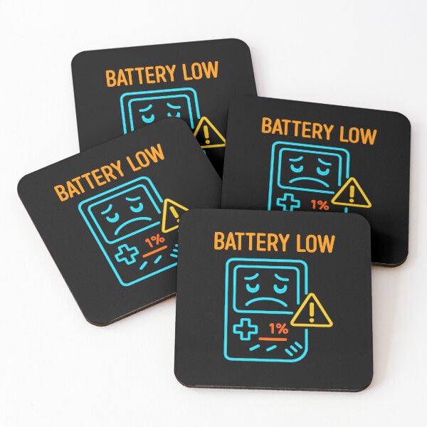 Item preview, Battery Low – When 1% is all that remains designed and sold by LevelUpDark.