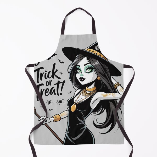 Item preview, Trick or treat! Halloween witch cool cute design designed and sold by Vintage Designs +.