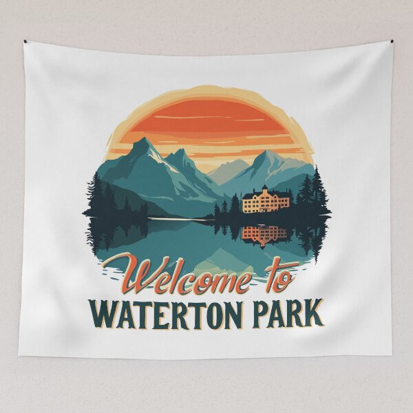 Item preview, Welcome to Waterton Lakes National Canadian Park designed and sold by Blok45.